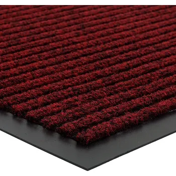 Rohožka Červená vstupní rohož FLOMA Everton - délka 80 cm, šířka 120 cm, výška 0,6 cm - 81715026