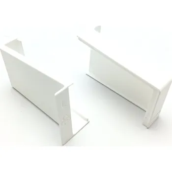 Nábytkové kování Krytka rektifikačního závěsu CAMAR 806 Bílá Orientace, šířka: levý