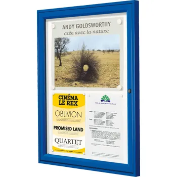 Kancelářský nábytek Vitincom Vitrína Reference - v.75x55 cm Barva: stříbrná