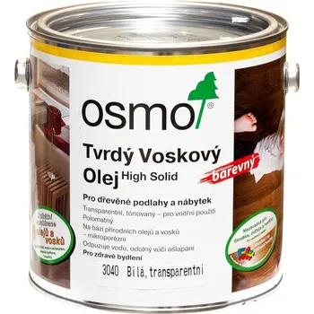 Olej na dřevo Osmo 3040 bílý 10 l