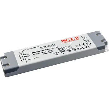 Napájecí zdroj pro osvětlení Global Leader Power Napájecí zdroj GTPC-30-12, 12V/2,5A, GLP
