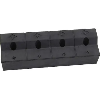 Gumový doraz na kamion FLOMA T50BK - délka 32 cm, šířka 9,5 cm, tloušťka 8 cm