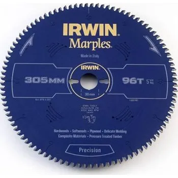 Pilový kotouč IRWIN kotouč na dřevo 305x96Tx30 Marples 1897467