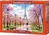 Puzzle Castorland Romantická procházka v Paříži 1000 dílků
