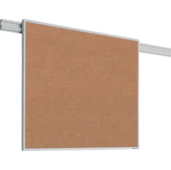 SV Partnerline kolejnicová nástěnka korková - 90x60 cm