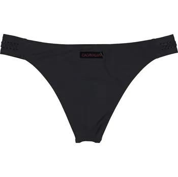 Dámské plavky Spodní díl plavek KW0KW00830-BEH černá - Calvin Klein černá S
