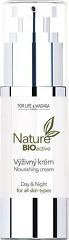 Pleťový krém For Life & Madaga Nature Bioactive výživný krém 30 ml