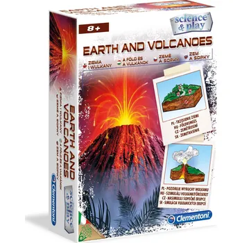 kreativní sada Clementoni Země a sopky