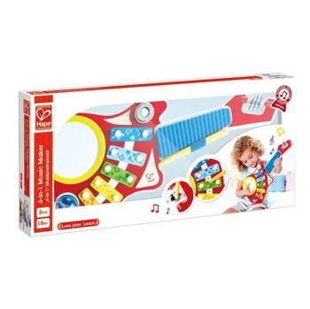 Hape Dětská hudební kytara 6v1