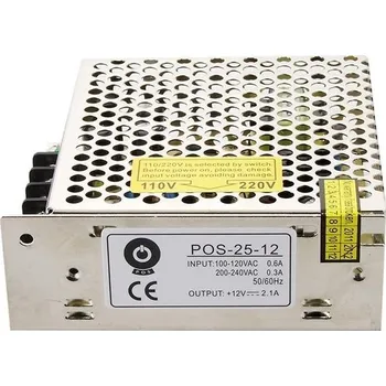 Napájecí zdroj pro osvětlení POS Power Napájecí zdroj POS-25-12, 12V/2,1A, 25W