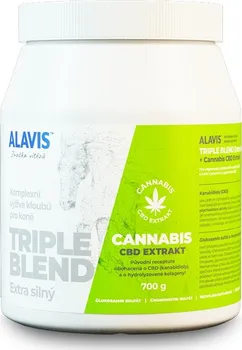 Alavis Triple Blend Extra silný Cannabis CBD extrakt