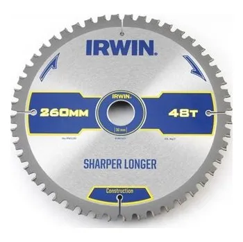 Příslušenství k pile IRWIN kotouč na dřevo 260x48Tx30 MPP 1897431