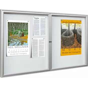 Vitincom Vitrína Reference - dvoukřídlá - 75x120 cm