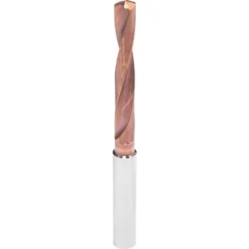 Fréza Vrták tvrdokovový se záporným ostřím 2,6x7D s povlakem TiSiN 65 HRC