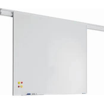Kancelářský nábytek SV Partnerline kolejnicová bílá tabule - 90x60 cm