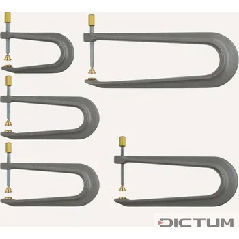 Truhlářská svěrka Dictum 705894 - Prasklinová svěrky - sada