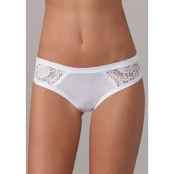 Dámská móda Bavlněné kalhotky Lovelygirl 8222 Bílá L