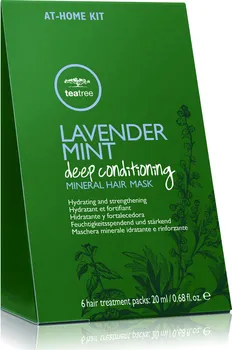 Vlasová regenerace Paul Mitchell Tea Tree Lavender Mint Deep Conditioning Mineral Hair Mask 6 x 20 ml