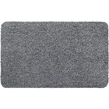 Šedá vnitřní vstupní čistící pratelná rohož Aqua Luxe - 50 x 80 cm