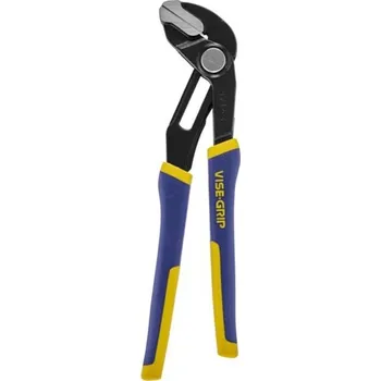 Kleště IRWIN stavitelné SIKO kleště s hladkými rovnými čelistmi a rukojeťmi ProTouch 10"/250 mm 4935097