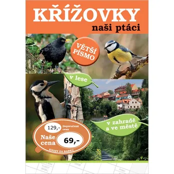 Kniha Křížovky: Naši ptáci - Bookmedia (2019)