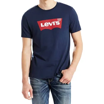 Pánské tričko Levis Graphic Set-in Neck modré XXL