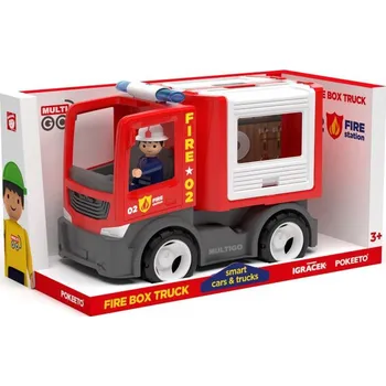 autíčko efko MultiGO Fire multikorbička s řidičem