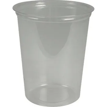 Jednorázové nádobí Bio produkty BIO Miska z PLA 940ml transparentní (cena za 50ks)