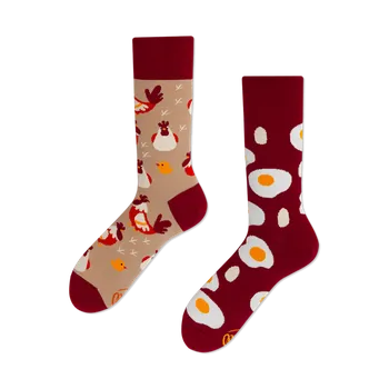 Dámské ponožky Many Mornings Egg and Chicken