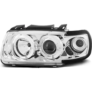 Přední světlomet Přední světla angel eyes VW Polo 6N 95-98 chromové