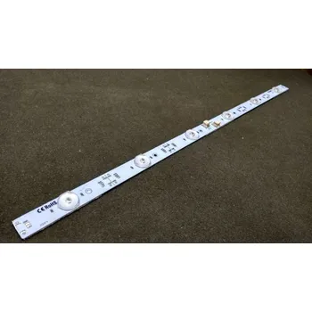 Předřadník Qmarket LED lišta 6x3030, bílá~6000K,170°,IP33,12V/6W,48cm