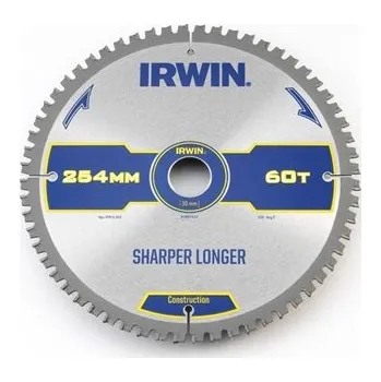 Pilový kotouč IRWIN kotouč na dřevo 254x60Tx30 MPP 1897429