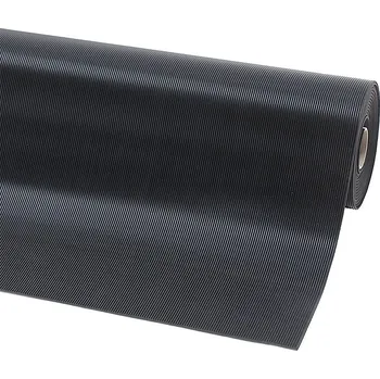 Rohožka Černá průmyslová olejivzdorná rohož Rib ‘n’ Roll RS - 1000 x 100 x 0,3 cm