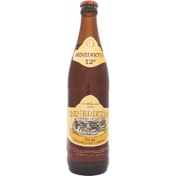 Pivo Opat Benediktin 12% - 0,5 l