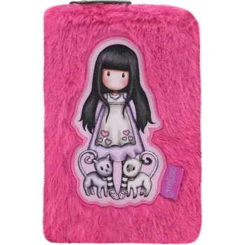 Peněženka Huňatá peněženka "Tall Tails" od firmy SANTORO Gorjuss (Gorjuss Furry Wallet - "Tall Tails")