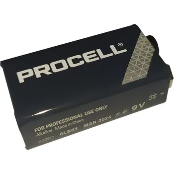 Článková baterie DURACELL Procell baterie 9V (MN1604)