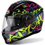 Přilba STORM COOL BICOLOR, AIROH - Itálie (černá/žlutá) XL