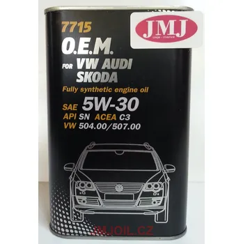 Motorový olej Mannol 7715 - Long life 504/507 5w30 - 1L