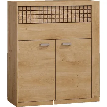 přebalovací pult a komoda Casarredo Komoda 2D2S NATURAL N6 dub ribbeck/kostka