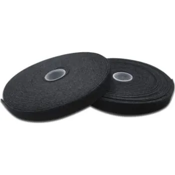 Stahovací páska Digitus AK-770905-100-S stahovací páska, textiliní, 10m x 15 x 2,6 mm