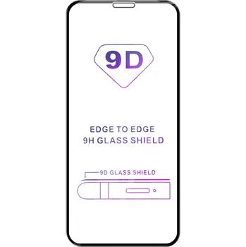 Tvrzené sklo iSaprio 9D BLACK pro iPhone XR
