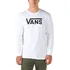 Pánské tričko VANS Mn Vans Classic LS White