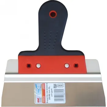 Malířská špachtle Nerezová špachtle s pohodlnou gumovou rukojetí 45/6mm