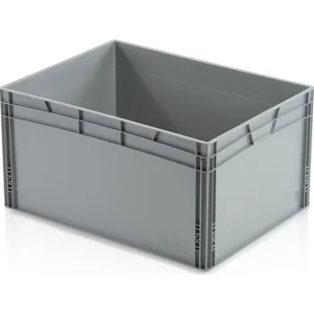 Zahradní úložný box Plastová EURO přepravka 172 l, 42 x 80 x 60 cm, plný úchyt