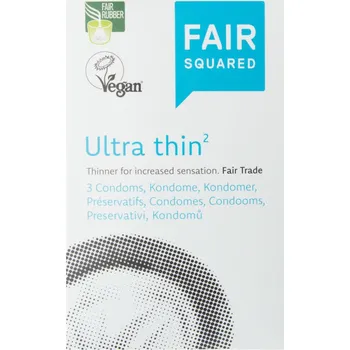 Kondom Fair Squared Ultra thin 52 mm 3 ks