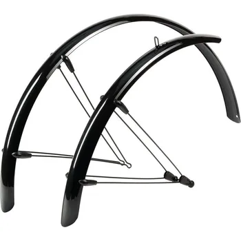 Blatník na kolo Hebie Rainline 28" 41mm (Sada blatníků Hebie Rainline 28", černá, cca 41mm, se vzpěrami)