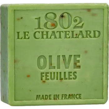 Kosmetika Le Chatelard 1802 Francouzské mýdlo - Olivové listy 100g bez palmového oleje