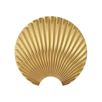 Věšák Dekorativní háček Concha Gold S