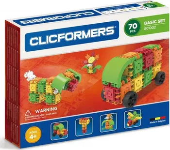 Stavebnice ostatní Clicformers Basic set 70 dílků