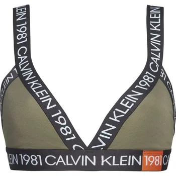 Podprsenka Podprsenka bez kostice QF5447E-7GV khaki - Calvin Klein khaki XS